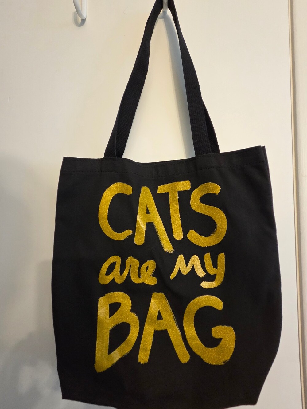 Cat Bag Printed Canvas Tote